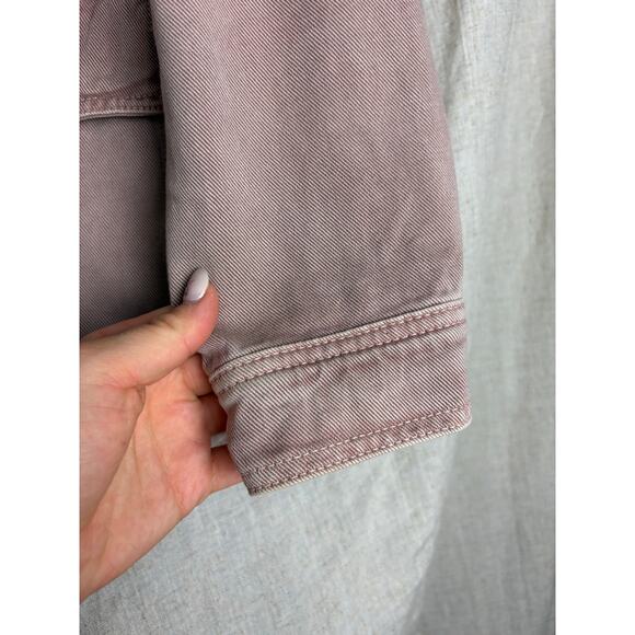 Madewell Ashford Chore Jacket in Vintage Petal Size Small - Picture 12 of 15